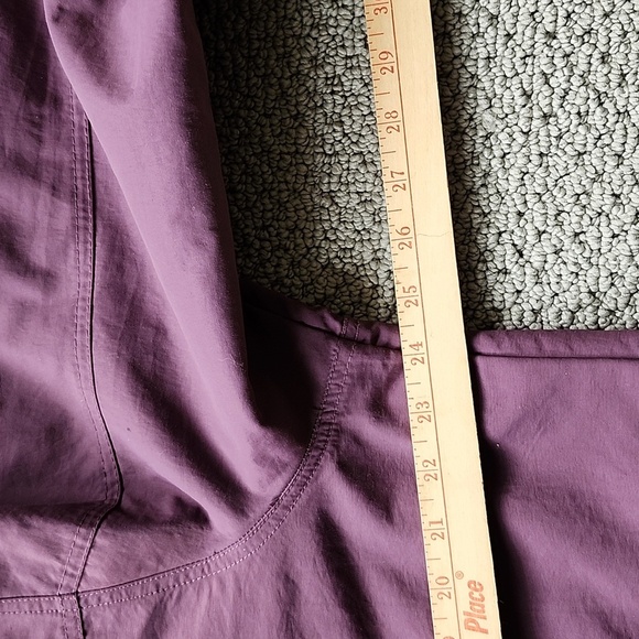 Eddie Bauer Women's Hooded Zippered Coat in Eggplant Size XL - Picture 10 of 11